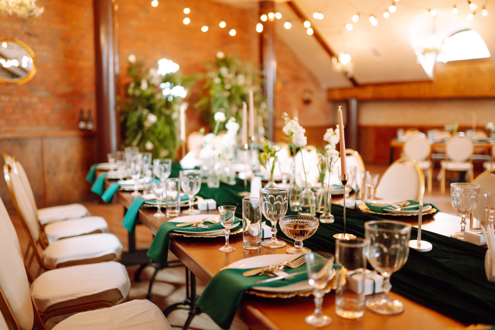 Gold & ivory reception